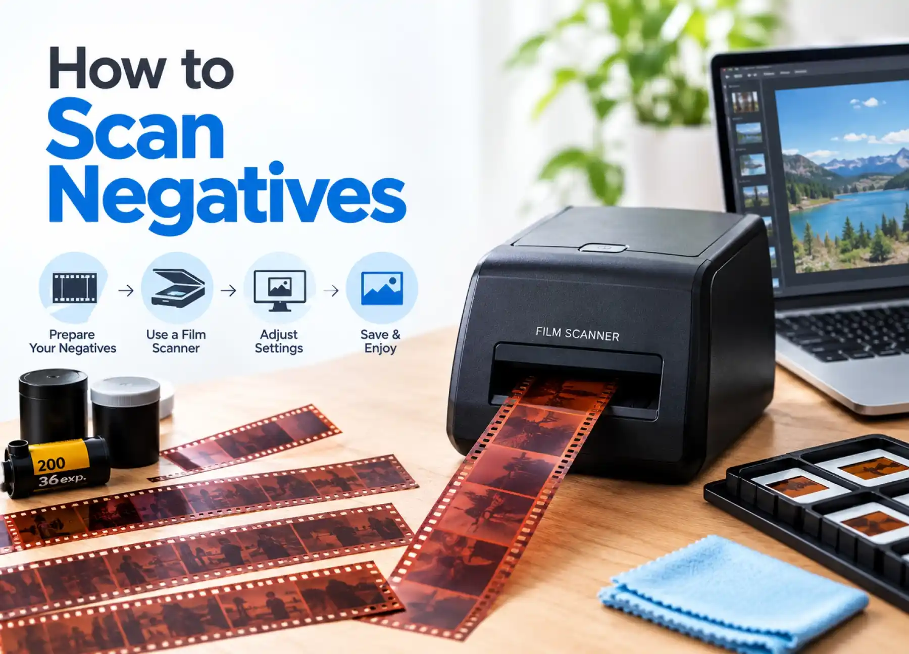 How to Scan Negatives: A Complete Guide to Film Digitization
